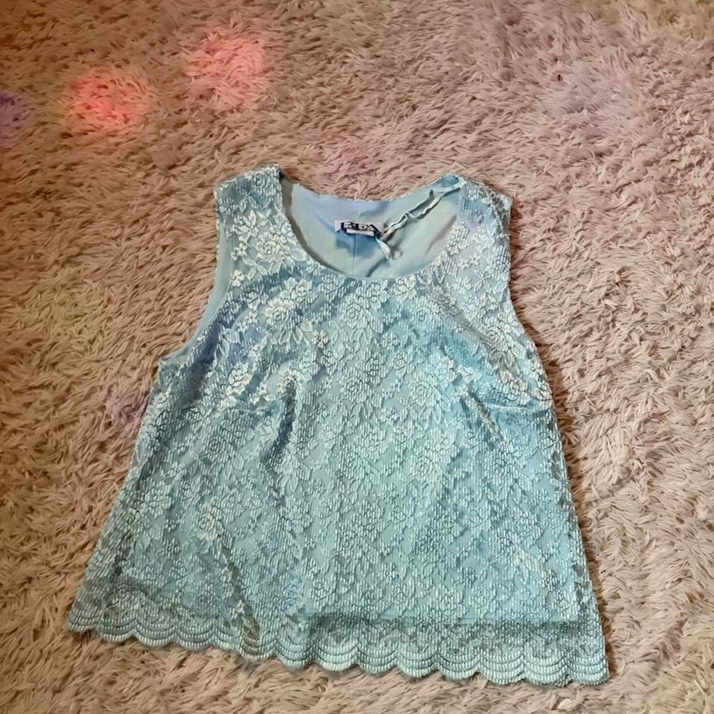 Vintage 90s Fairy Core Whimsical Coquette Twee Soft Girl Lolita Tank Womens 18W